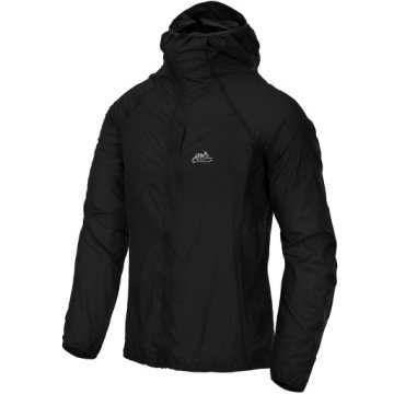 Kurtka męska przejściowa wiatrówka Helikon Tramontane WindPack Black S