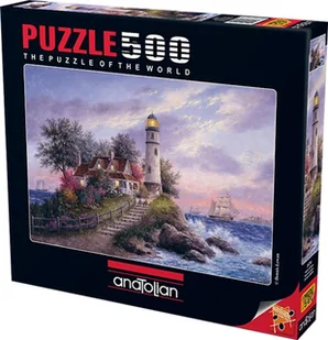 Puzzle 500 Dom z latarnią Nowa - Puzzle - miniaturka - grafika 1