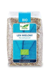 Bio Planet SERIA NIEBIESKA LEN MIELONY BIO 250 g - - Ziarna i nasiona roślin strączkowych - miniaturka - grafika 2