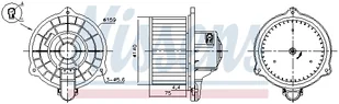 DMUCHAWA NISSENS 87389 971130X000 HYUNDAI - Dmuchawy - miniaturka - grafika 1