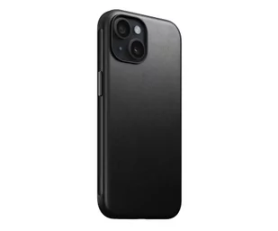 Nomad Modern Leather Case iPhone 15 black - Etui i futerały do telefonów - miniaturka - grafika 1