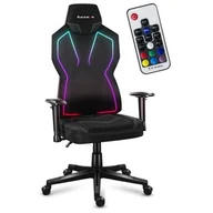 Fotele gamingowe - Huzaro Combat 6.2 Black RGB - miniaturka - grafika 1