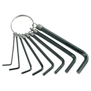 MEGA Klucze imbusowe komplet 8 sztuk, (2,0-10 mm) - Klucze i nasadki - miniaturka - grafika 1