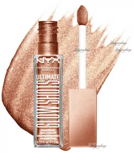 NYX Professional Makeup - ULTIMATE - GLOW SHOTS - Liquid Eyeshadow - Płynny cień do powiek - 7,5 ml - 06 GOLDEN GOJI - Cienie do powiek - miniaturka - grafika 1