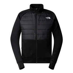 Bluza The North Face Reaxion Hybrid 0A8946KT01 - czarna - Bluzy sportowe męskie - miniaturka - grafika 1