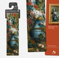 Zakładki do książek - Zakładka Classics magnetyczna Kwiaty w wazie - IF - miniaturka - grafika 1