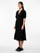 Sukienki - Pieces Sukienka w kolorze czarnym - miniaturka - grafika 1