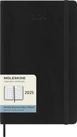 Kalendarze - MOLESKINE kalendarz 2025 CZARNY LARGE SOFT MONTHLY (13x21) - miniaturka - grafika 1