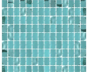 Godan Kurtyna Kwadrat metaliczna 100 x 200 cm niebieska - Dekoracje i nakrycia stołu na imprezę - miniaturka - grafika 1