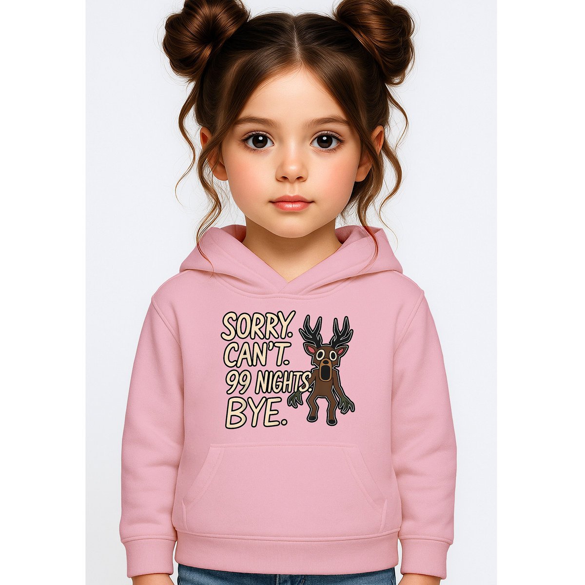 BLUZA DZIECIĘCA Z KAPTUREM 99 NOCY W LESIE ROBLOX 134-140 PREZENT