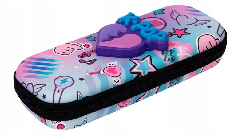 Coolpack Squishy Piórnik saszetka usztywniany pianka EVA K-Pop Rainbow