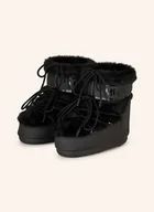 Botki damskie - Moon Boot Botki Moon Icon Low Faux Fur schwarz - miniaturka - grafika 1
