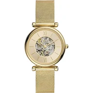Paski - Fossil ME3250 Zegarek dla Kobiet Carlie Automatic, 3 Ruch Wskazówek, Rozmiar Koperty 35 mm, Pasek ze Stali Nierdzewnej - miniaturka - grafika 1