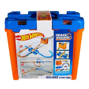 Mattel zestaw Track builder pudełko pełne sztuczek - Tory, garaże, parkingi - miniaturka - grafika 2