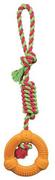 Zabawki dla psów - Trixie Bawełniany sznurek z obręczą 12cm x 41cm PTRI550 - miniaturka - grafika 1