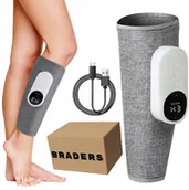 Masażery - Masażer stóp i łydek z kompresją - fotel do masażu krążenia nóg Braders - miniaturka - grafika 1