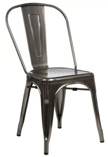 D2.Design Krzesło Paris w kolorze metalu DK-41329 DK-41329 - Krzesła - miniaturka - grafika 1