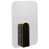 Lampy ścienne - Jadalniana lampa ścienna MORIS 4181 Ideus LED 6W 4200K prostokątny czarny chrom - miniaturka - grafika 1