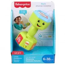 Fisher Price Muzyczny Hantelek Malucha 5_736402 - Zabawki interaktywne dla dzieci - miniaturka - grafika 1