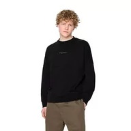 Bluzy męskie - Armani Exchange Męska bluza bawełniana French Terry Utility Logo Drop Shoulder, Crocodile, L - miniaturka - grafika 1