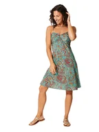 Sukienki - Aller Simplement Sukienka w kolorze turkusowo-czerwonym - miniaturka - grafika 1