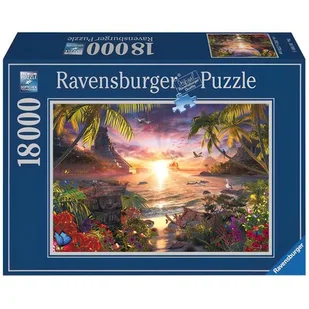 Ravensburger 18000 EL. Rajski Wschód Słońca WZRVBT0UN023308 - Puzzle - miniaturka - grafika 1