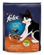 Sucha karma dla kotów - Felix Crunchy & Soft 0,95 kg - miniaturka - grafika 1