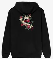 Bluzy męskie - bluza męska SANTA CRUZ SCREAMING ROSE FLASH HOOD BLACK - miniaturka - grafika 1