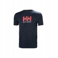 Koszulki męskie - Koszulka Helly Hansen Logo M 33979-597 2XL - miniaturka - grafika 1