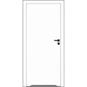 Drzwi wewnętrzne - DRE Skrzydło drzwiowe Savio 1 Biel Alpejska z podcięciem wentylacyjnym 80L - miniaturka - grafika 1