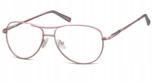 Okulary dziecięce PILOTKI ZERÓWKI FLEX korekcyjne - Okulary korekcyjne, oprawki, szkła - miniaturka - grafika 1