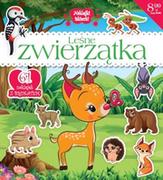 Kolorowanki, wyklejanki - Naklejki IskierkiI brokatowe. Leśne zwierzątka - miniaturka - grafika 1