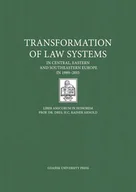 E-booki - podręczniki - Transformation of Law Systems in Central Eastern and Southeastern Europe in 1989-2015 Andrzej Szmyt Bogusław Banaszak PDF) - miniaturka - grafika 1