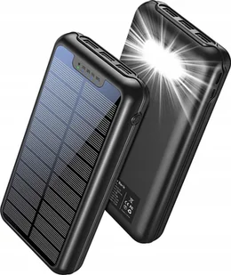 Aiko 3xUSB + USB-C 26800mAh Czarny - Powerbanki - miniaturka - grafika 1