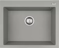 Zlewozmywaki - Zlew PYRAMIS ISTROS (61x50) 1B szary - beton (70186912) - miniaturka - grafika 1