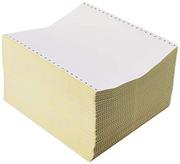 Kalki - Papier z listy wartości wydruku uczciwości 11 x 241 3-częściowy odcień Ncr biały, różowy, żółty - pudełko 700 arkuszy - miniaturka - grafika 1