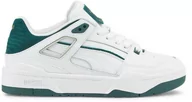 Sneakersy damskie - Sneakersy Puma SLIPSTREAM JR WHITE-VARSITY GR młodzieżowe/damskie skórzane białe (38851806) - miniaturka - grafika 1
