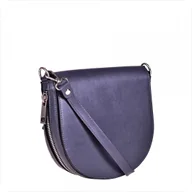 Torebki damskie - Torebka listonoszka szara M nowy wzór - miniaturka - grafika 1