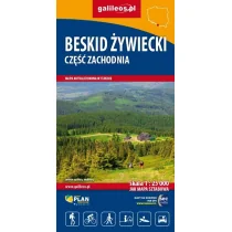 Beskid Żywiecki część zachodnia Mapa turystyczna 1:25 000 - Przewodniki - miniaturka - grafika 1