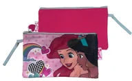 Piórniki - Piórnik Saszetka Kosmetyczka  Księżniczki Disney'a Ariel Jasmina 24/15 Cm - miniaturka - grafika 1
