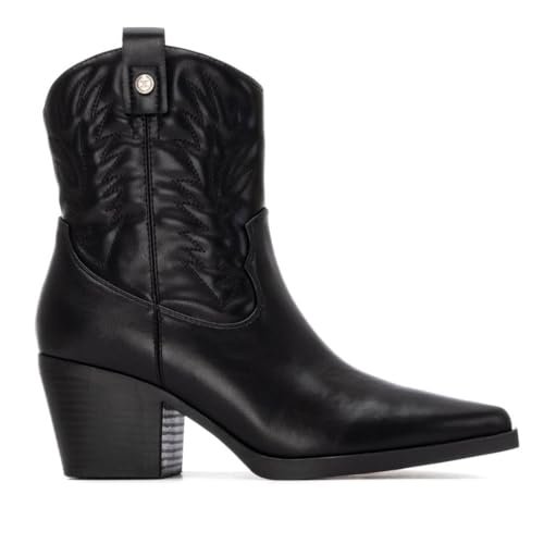 XTI 144305, Botki damskie, czarne, 40 EU, Czarny (Black), 40 EU
