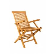 Fotele i krzesła ogrodowe - TAMAN RUSSET FSC® - rozkładany fotel ogrodowy z drewna tekowego - druga jakosc (N366) - miniaturka - grafika 1