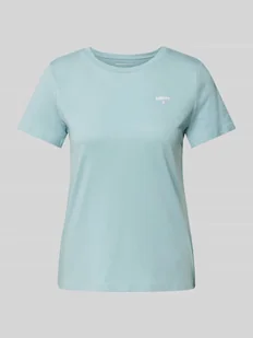 T-shirt o kroju regular fit z czystej bawełny - Koszulki i topy damskie - miniaturka - grafika 1