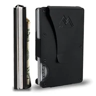 Etui na dokumenty i karty - Mountain Voyage minimalistyczny portfel dla mężczyzn - wąski portfel RFID, odporny na zarysowania, etui na karty kredytowe i klips na pieniądze, łatwo wyjmowane pieniądze i karty, męskie portfele, - miniaturka - grafika 1