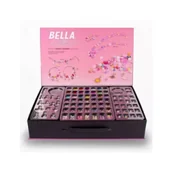 Zabawki kreatywne - Zestaw biżuterii dla dzieci DIY 3800el. Lena - miniaturka - grafika 1