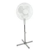 Wentylatory - Kepland Wentylator podłogowy 42 W krzyżak biały - miniaturka - grafika 1