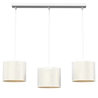 Lampy sufitowe - Lampa wisząca z trzema ażurowymi osłonami LX 5267 z serii LOFT SHADE - miniaturka - grafika 1