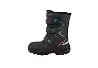 Śniegowce damskie - Lurchi Śniegowce Kristo-Sympatex, Black Turquoise, 39 EU szeroki - miniaturka - grafika 1