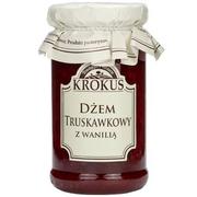 Konfitury, marmolady, powidła - KROKUS Dżem truskawkowy z wanilią 235g - miniaturka - grafika 1