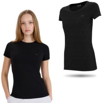 Koszulka Damska 4F T-shirt Podkoszulek Sportowa Na Co Dzień